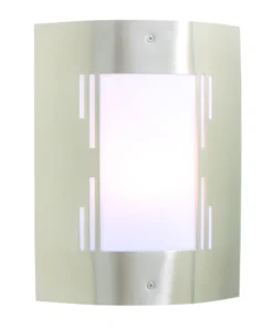 Eurolux O144SS Wall Light IP44 Stainless Steel