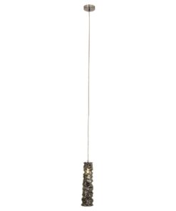 Eurolux - Pendant - 100mm - Chrome/Smokey Grey Glass