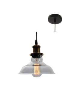 Eurolux - Pendant Farmhouse Clear Glass