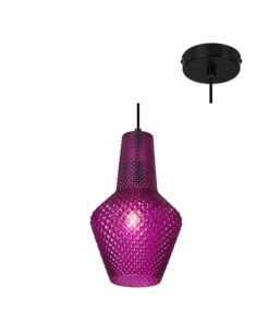Eurolux - Pendant Large Pink Glass