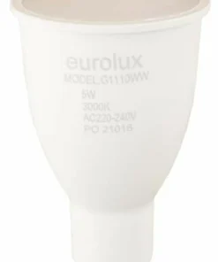 Eurolux Rechargeable LED GU10 Bulb 5w Warm White