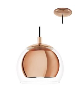 Eurolux - Rocamar 1LT Pendant Copper - 190mm
