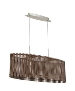 Eurolux - Sendero Pendant Brown Wood - 775mm
