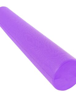 EVA Massage High-Density for Exercise and Recovery Foam Roller - Purple - 90 cm