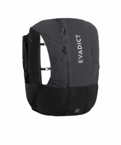 Evadict 10L Black Unisex Trail Running Bag - Sold With 1 L Water Bladder