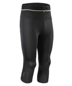 Evadict Men's 3/4 Trail Running Leggings Emboss - Black - 2XL