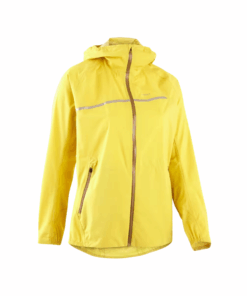 Evadict - Women's Running & Trail Running Waterproof Jacket Kiprun 500 Rain - Yellow - M