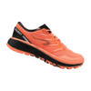 Evadict - Women's Trail Running Shoe MT Cushion - Coral Black - UK 7