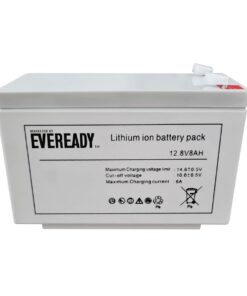 Eveready 12.8V 8AH Rechargeable Lithium Battery