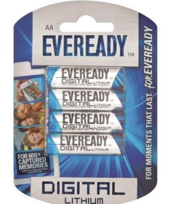 Eveready Lithium AA Batteries (Pack of 4)