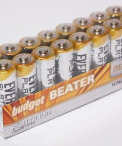 Eveready Platinum Alkaline AA Batteries - Budget Beater (Pack of 16)
