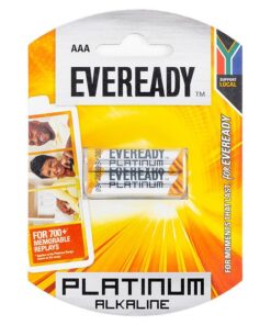 Eveready Platinum Alkaline AAA Batteries (Pack of 2)