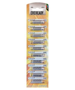 Eveready Platinum Alkaline AAA Batteries (Strip of 10)