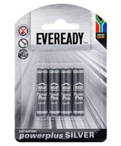 Eveready Power Plus AAA Batteries (Pack of 4)