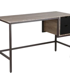 Everfurn Rampart Desk 2 Drawers