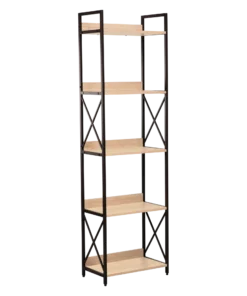 Everfurn Scandinavian Bookshelf Tall