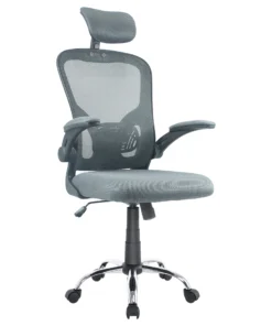 Everfurn Stagio Ergo High Back Chair Grey