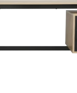 Everfurn Summit Desk with Two Drawers