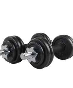 Everlast 20KG Cast Iron Dumbbell Weight Set