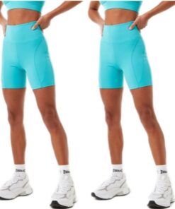 Everlast Women - 2 Pack Contour Shorts - Teal/Teal [Parallel Import] - M