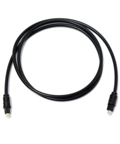 Excel Tech Fiber Optical Digital Audio Cable - 2M Black