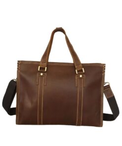 Exclusive Full Grain Leather Laptop Bag