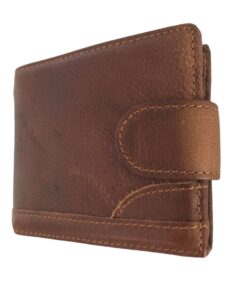 Executive Men Leather Bi-Fold Wallet - Dack Coffee - Women