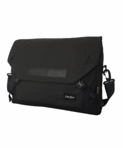 Executive Polyester Laptop Bag - Black