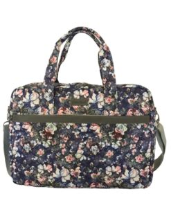 Executive Women Floral Laptop Bag - Violet