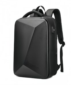 Expandable Travel Backpack Laptop Backpack - Black