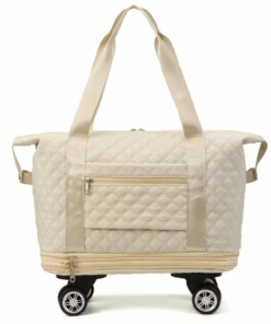 Expandable Travel Bag - White