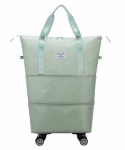 Expandable Travel Weekend---With 4 Wheels - Green