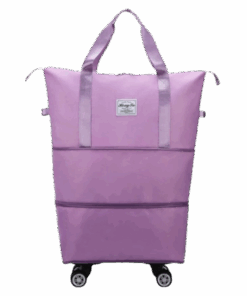 Expandable Travel Weekend---With 4 Wheels - Purple