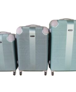 Expert Travel Ware - 3 Piece Luggage Set - Green