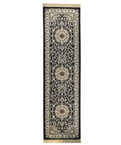 Exquisite Persian Floral Kashan Passage Area Runner / Rug 300 x 80cm