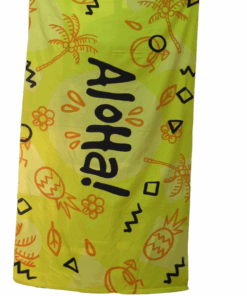 Extra Large Beach /Swimming Summer Towel - Yellow