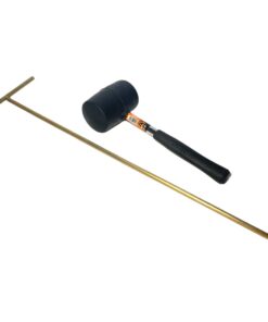 Extra Long Peg Puller (600mm) & Rubber Mallet (700g)