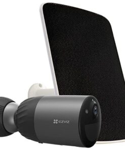 EZVIZ eLife BC1C 1080P Battery Operated WiFi Camera and Solar Panel Kit