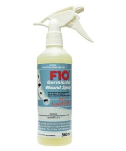 F10 Germ Wound Spray with Insecticide 500ml