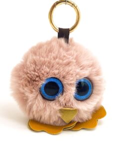 Fabulae Pink Owl Key Ring/Chain, Emma