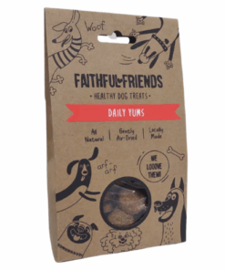 Faithful Friends Pet Treats 100% Pure Premium Recipe Daily Dog Yums - 250g