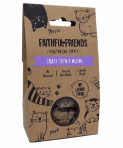 Faithful Friends Pet Treats Crazy Therapeutic Formulated Catnip Meows 100g