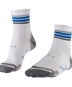 Falke Bike Pedal Pressure Free Midcalf Stripe Cycling Socks - 8-12