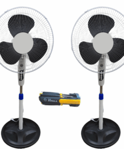 Fan Standing 16 Inch, Two Fans With Screwdriver Set