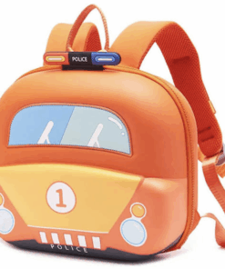 Fancy Police Kids Bagpack - Orange