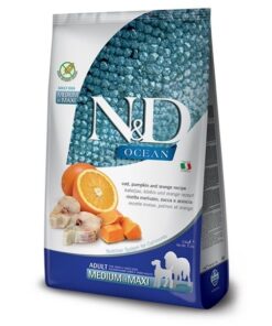 Farmina N&D Ocean - Cod, Pumpkin & Orange 12kg