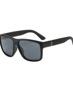 Fashion Men Sunglasses Square Sport Italian Flag Driving Shield Single Lens