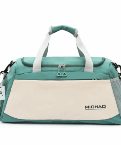 Fashionable Sports Gym Travel Duffel Bag - Sage Green