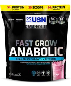 Fast Grow Anabol gH Strawberry - 1 kg