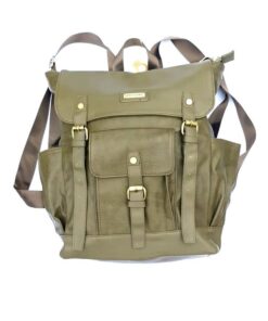 Faux leather Satchel - Green